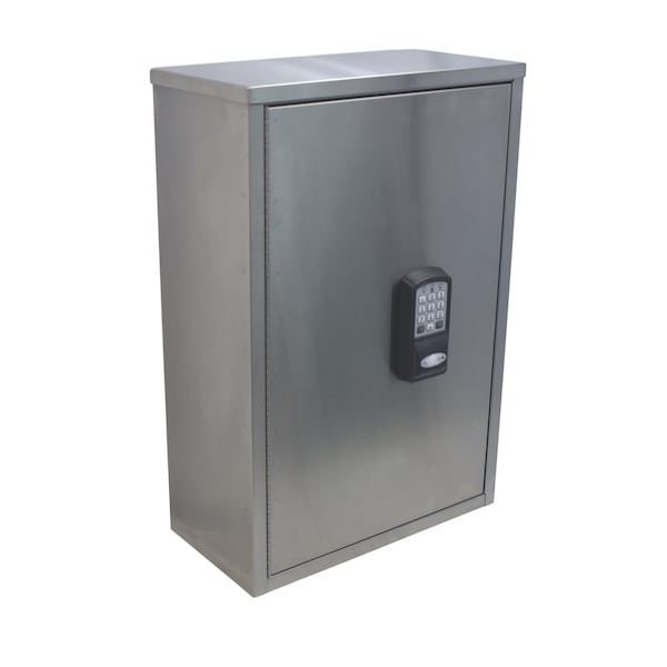Sgl Door Deluxe Audit Narcotic Cabinet W/ Keypad Lock & HID Proximity